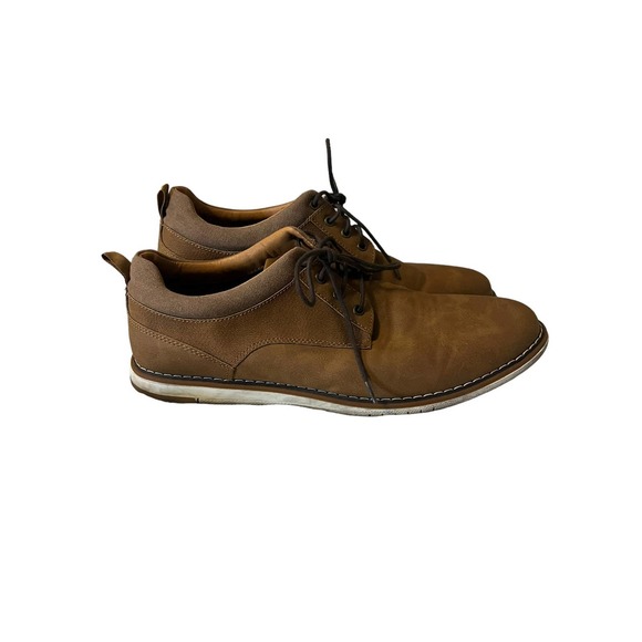 Madden Men's Size 12 M-Loou Oxford | Brown | Leather - Picture 1 of 9